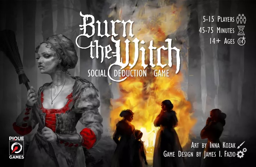 Burn the Witch Board Game Cover