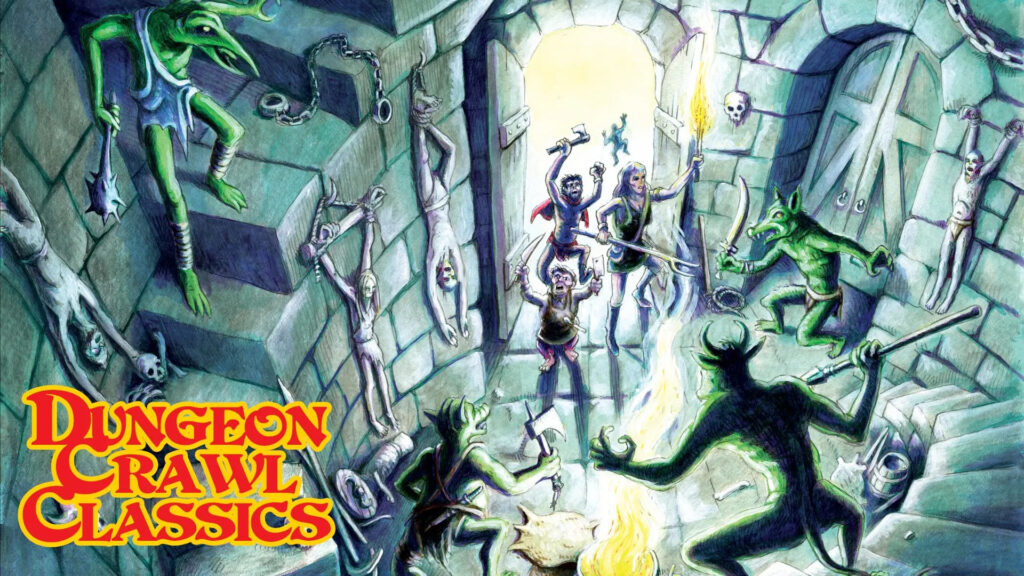 Dungeon Crawl Classics RPG Cover Art