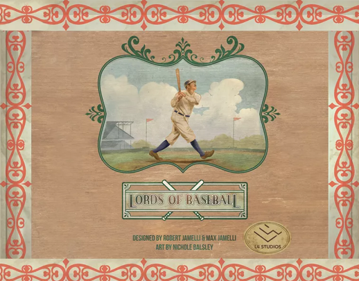 Lords of Baseball Board Game Box