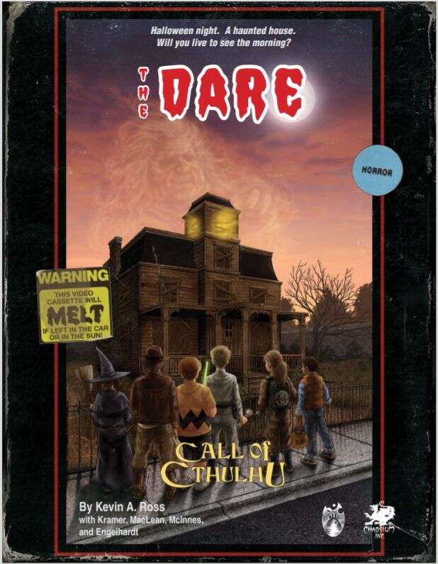 Call of Cthulhu: The Dare - 1983 Board Game Cover