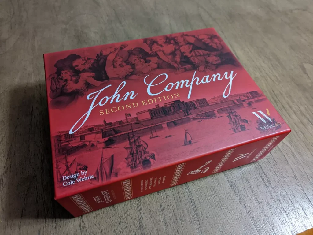 John company: 2nd edition Board game box