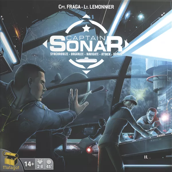 Captain Sonar Board game cover image