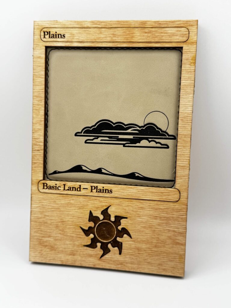 MtG Coaster - land art