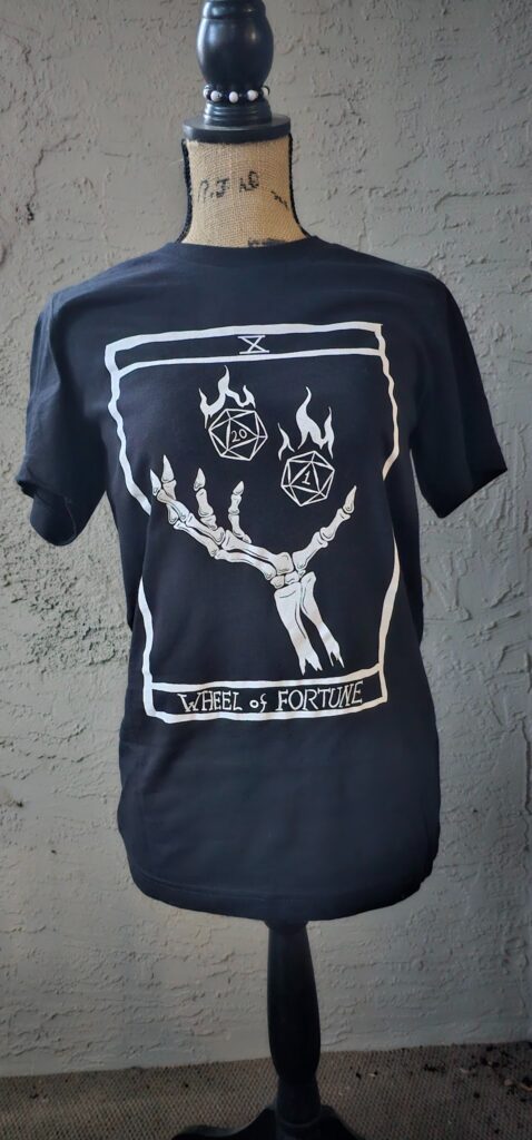 Bad Pocket Tarot D&D Shirt