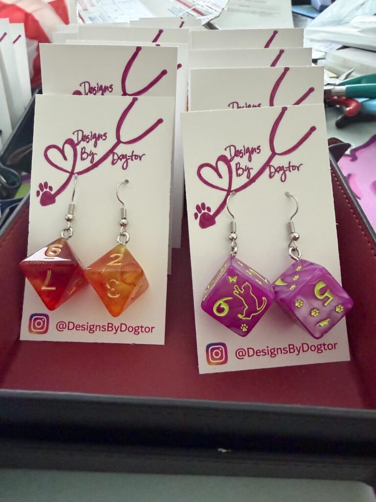 Designs by Dogtar Earrings
